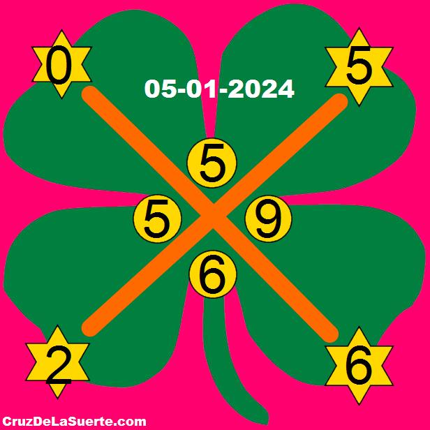 cruz de la suerte hoy 5/1/2024
