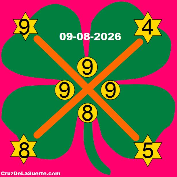 cruz de la suerte hoy 9/8/2026