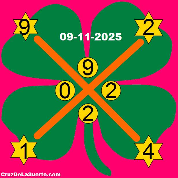 cruz de la suerte hoy 9/11/2025