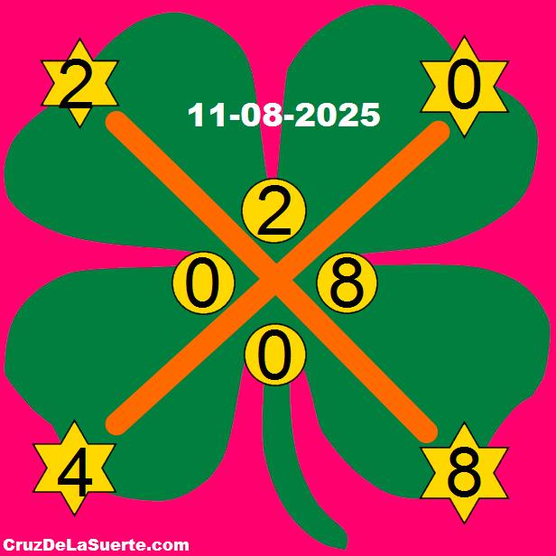 cruz de la suerte hoy 11/8/2025