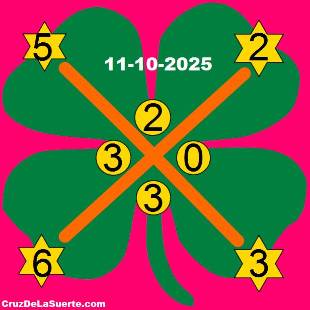 cruz de la suerte hoy 11/10/2025