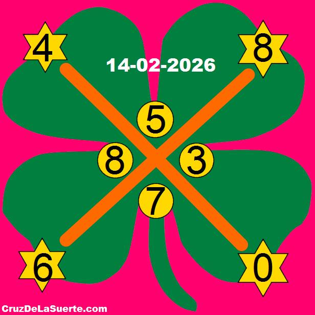 cruz de la suerte hoy 14/2/2026