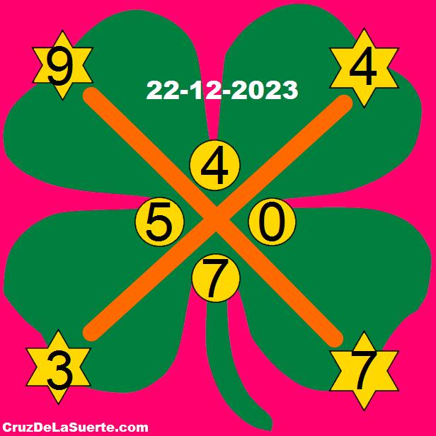 cruz de la suerte hoy 22/12/2023