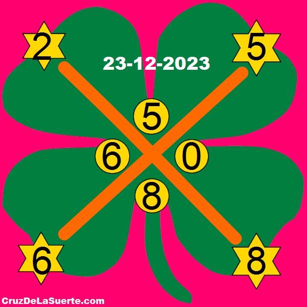 cruz de la suerte hoy 23/12/2023