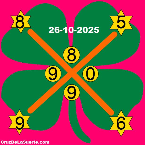 cruz de la suerte hoy 26/10/2025