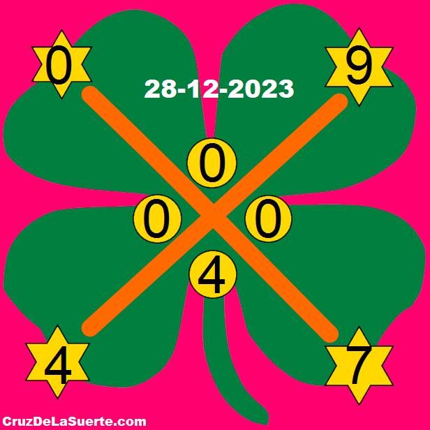 cruz de la suerte hoy 28/12/2023