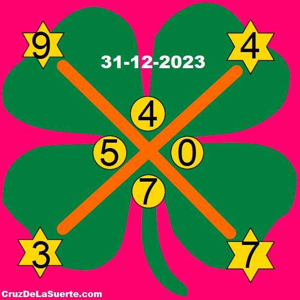 cruz de la suerte hoy 31/12/2023
