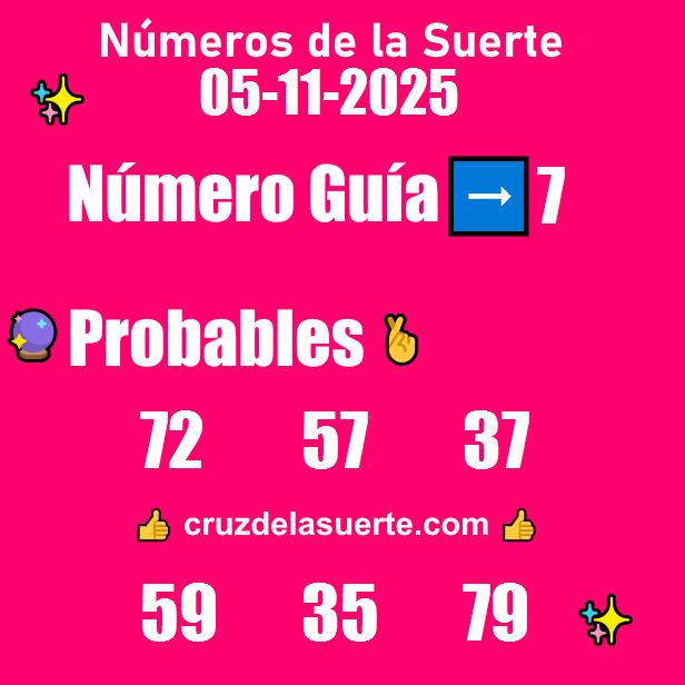 Números favoritos de hoy 18/10/2025