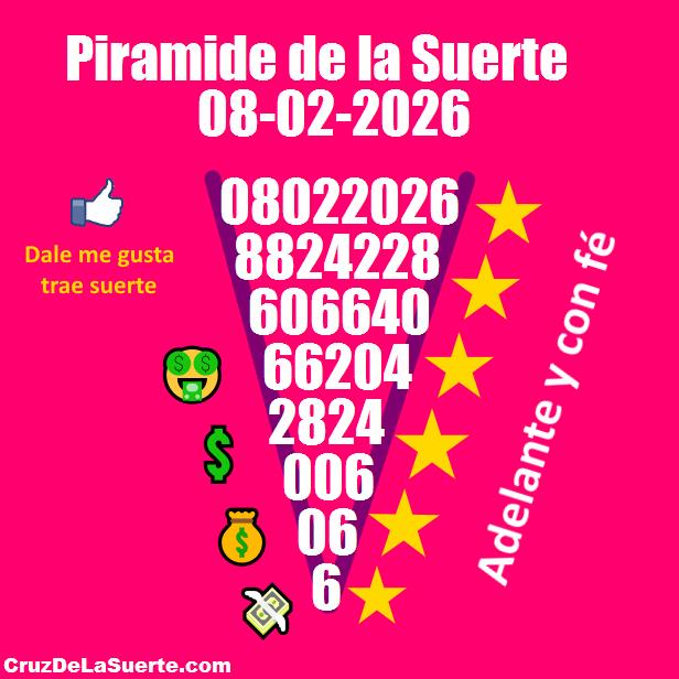 Piramide de la suerte fecha 16/1/2026