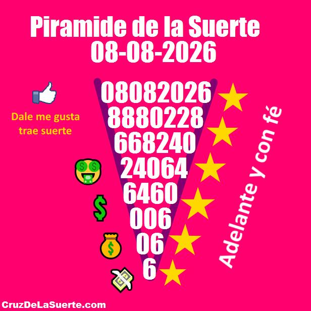 Piramide de la suerte fecha 15/7/2026