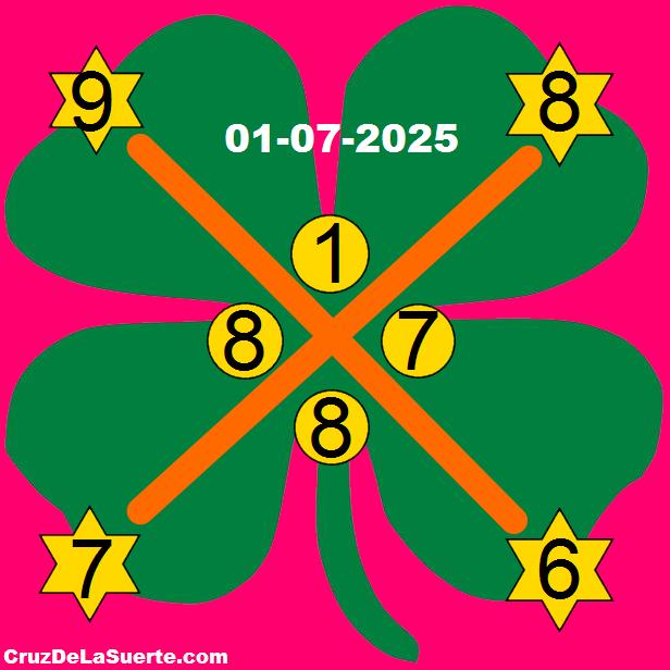 cruz de la suerte hoy 1/7/2025