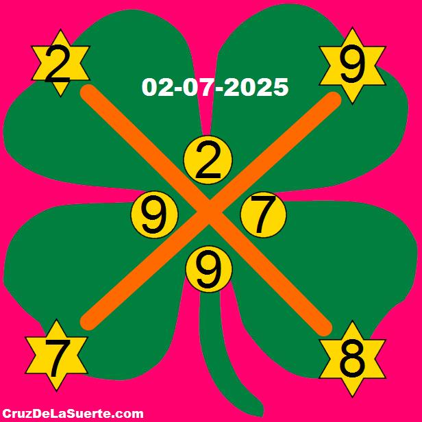 cruz de la suerte hoy 2/7/2025