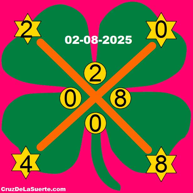 cruz de la suerte hoy 2/8/2025