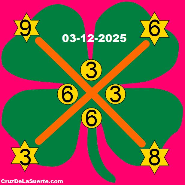 cruz de la suerte hoy 3/12/2025