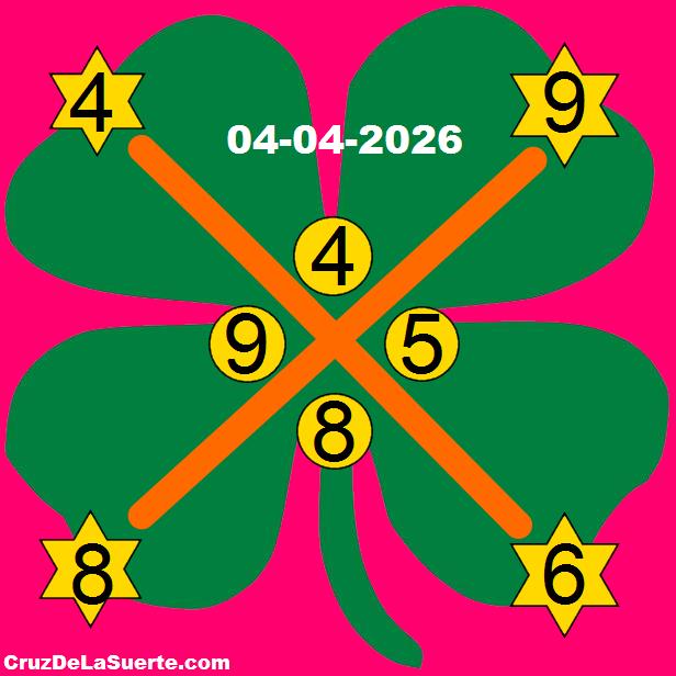 cruz de la suerte hoy 4/4/2026