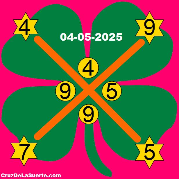 cruz de la suerte hoy 4/5/2025