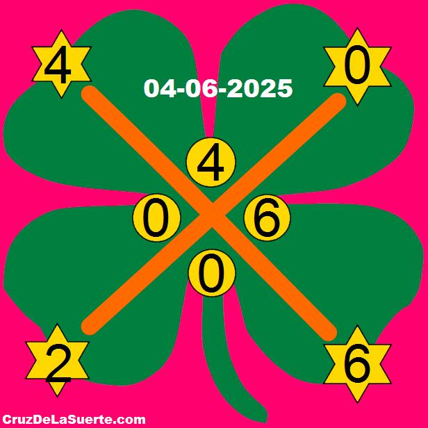 cruz de la suerte hoy 4/6/2025