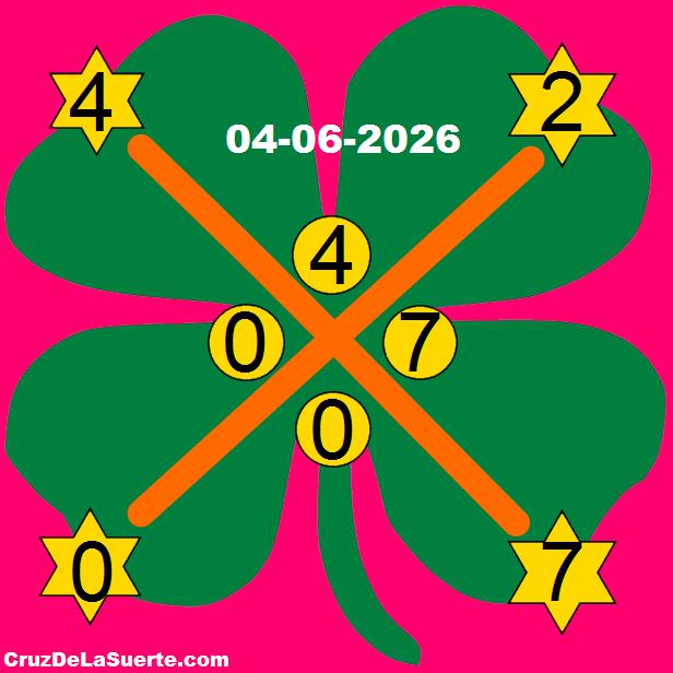 cruz de la suerte hoy 4/6/2026