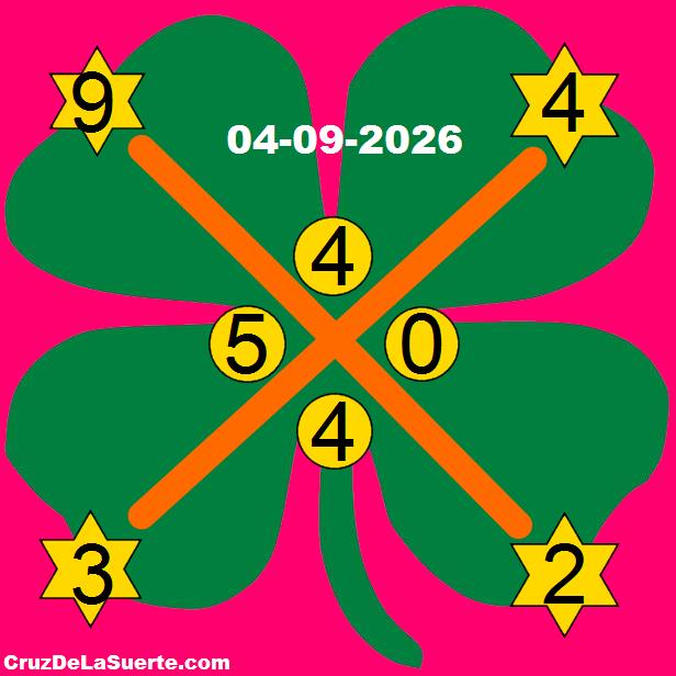 cruz de la suerte hoy 4/9/2026