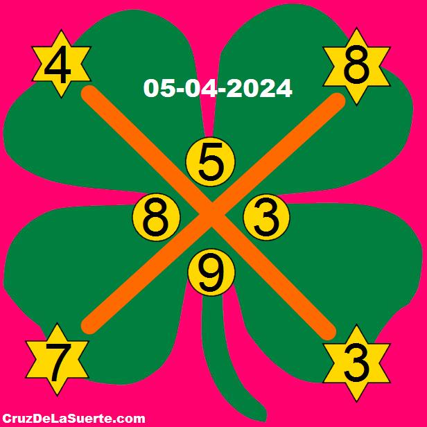 cruz de la suerte hoy 5/4/2024