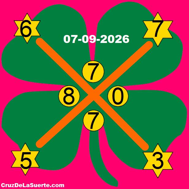 cruz de la suerte hoy 7/9/2026