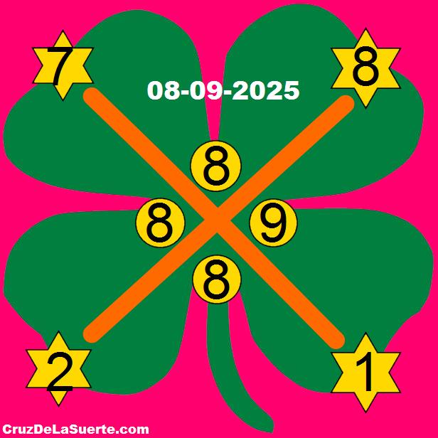 cruz de la suerte hoy 8/9/2025