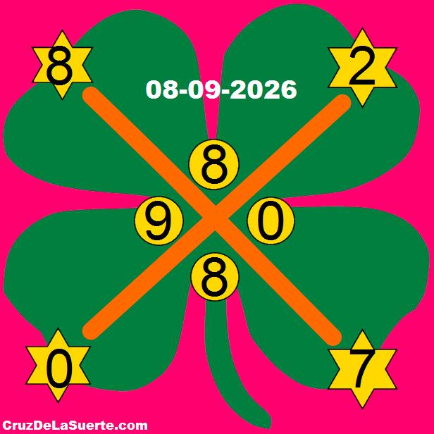 cruz de la suerte hoy 8/9/2026