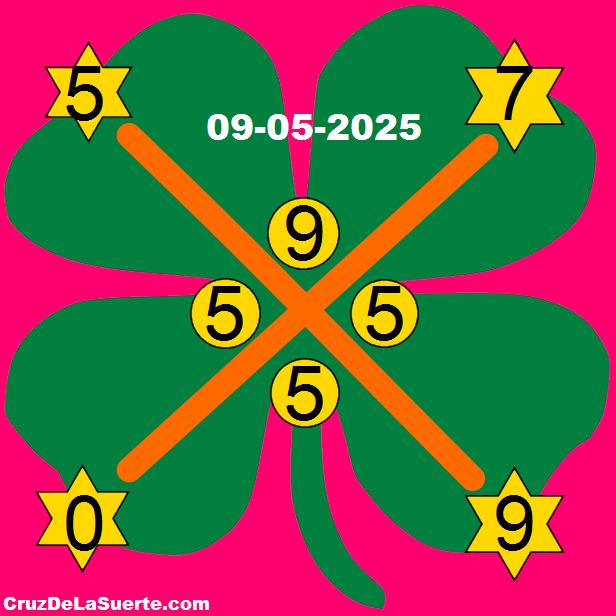 cruz de la suerte hoy 9/5/2025