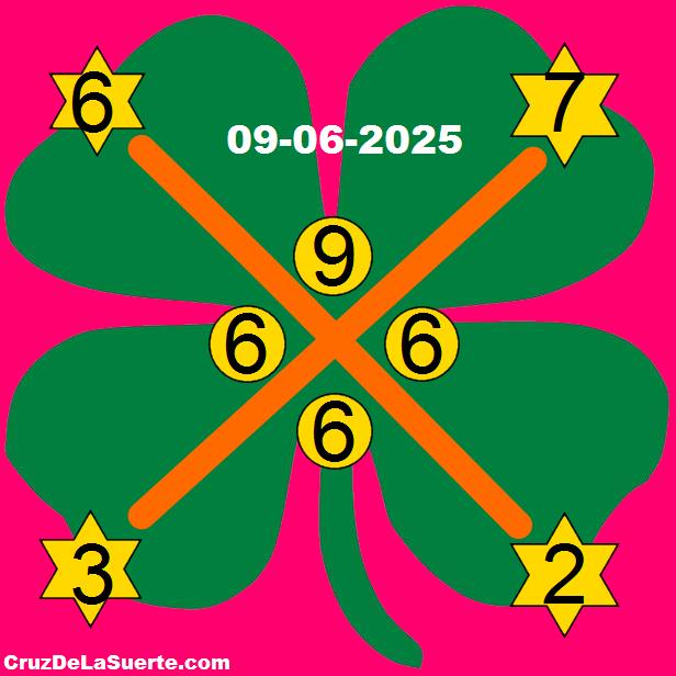 cruz de la suerte hoy 9/6/2025