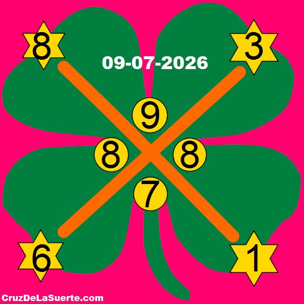 cruz de la suerte hoy 9/7/2026
