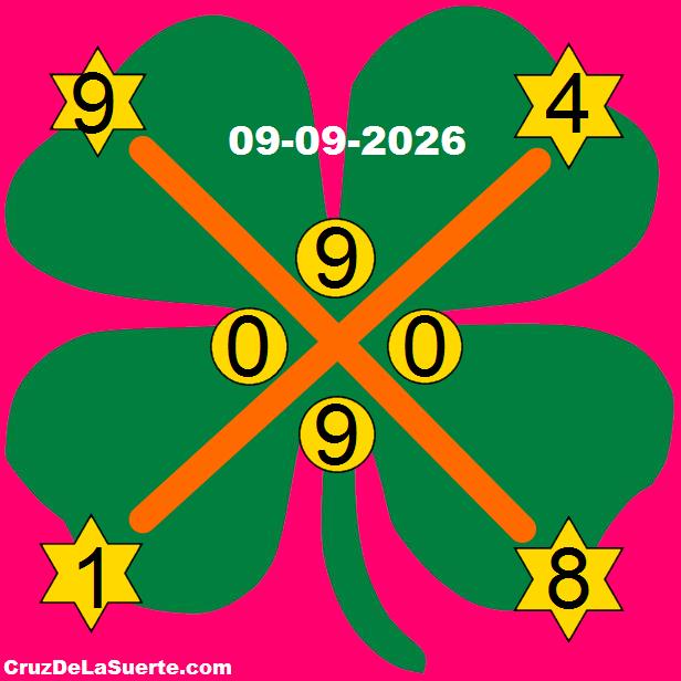 cruz de la suerte hoy 9/9/2026