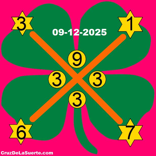 cruz de la suerte hoy 9/12/2025