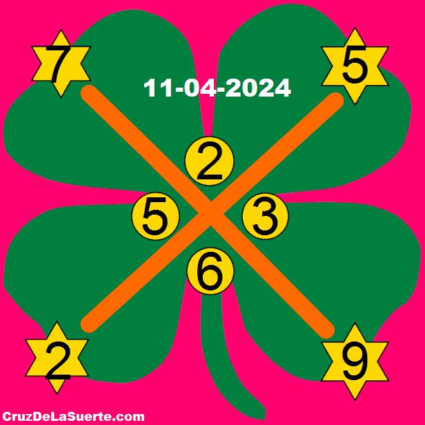 cruz de la suerte hoy 11/4/2024