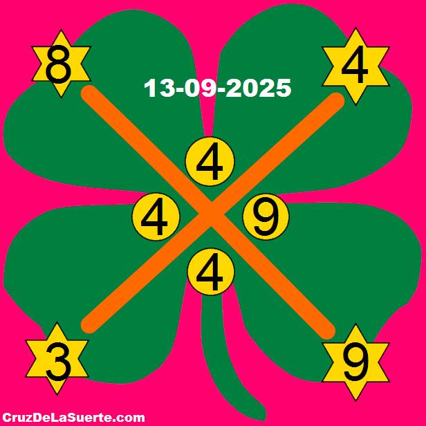cruz de la suerte hoy 13/9/2025