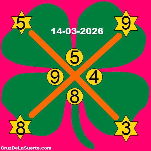 cruz de la suerte hoy 14/3/2026