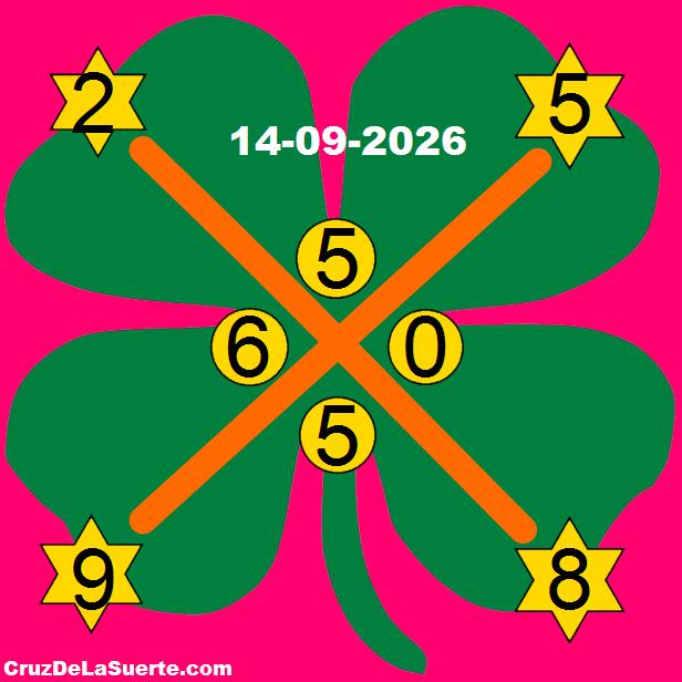 cruz de la suerte hoy 14/9/2026