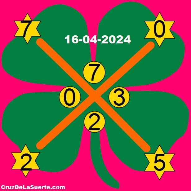 cruz de la suerte hoy 16/4/2024