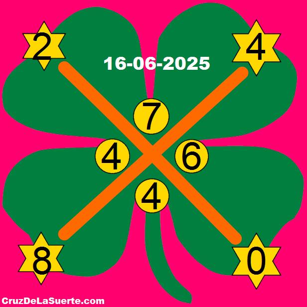cruz de la suerte hoy 16/6/2025