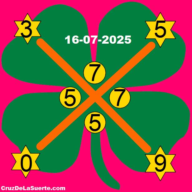 cruz de la suerte hoy 16/7/2025