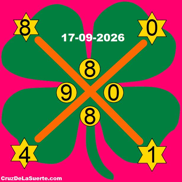 cruz de la suerte hoy 17/9/2026