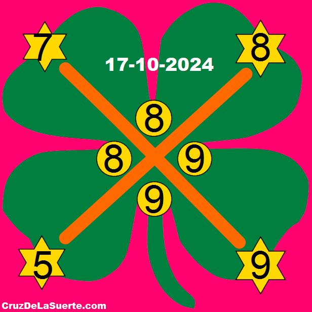 cruz de la suerte hoy 17/10/2024