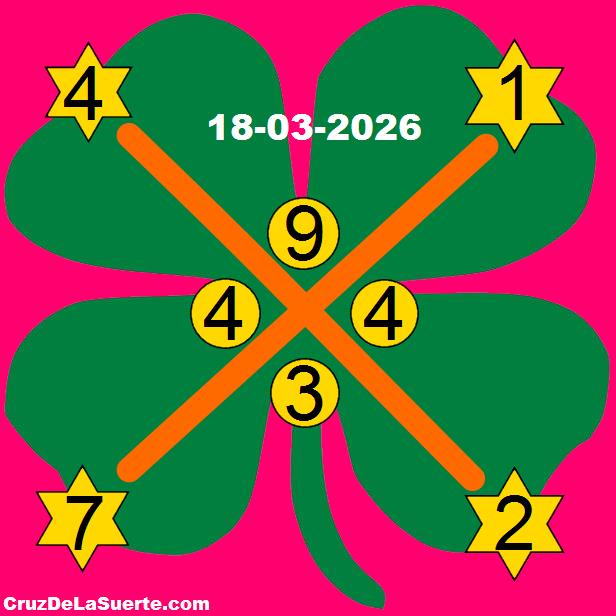 cruz de la suerte hoy 18/3/2026