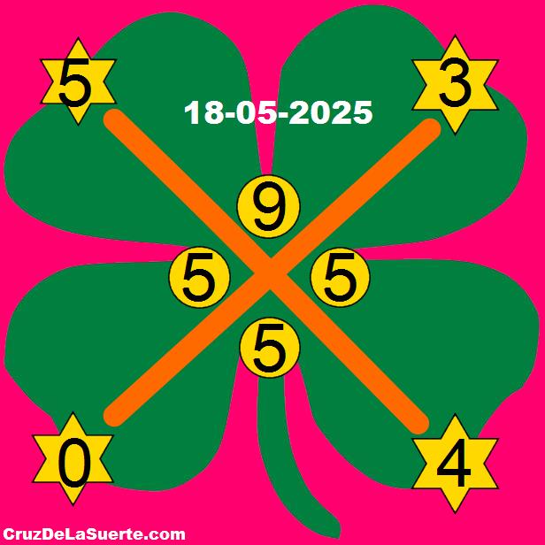 cruz de la suerte hoy 18/5/2025