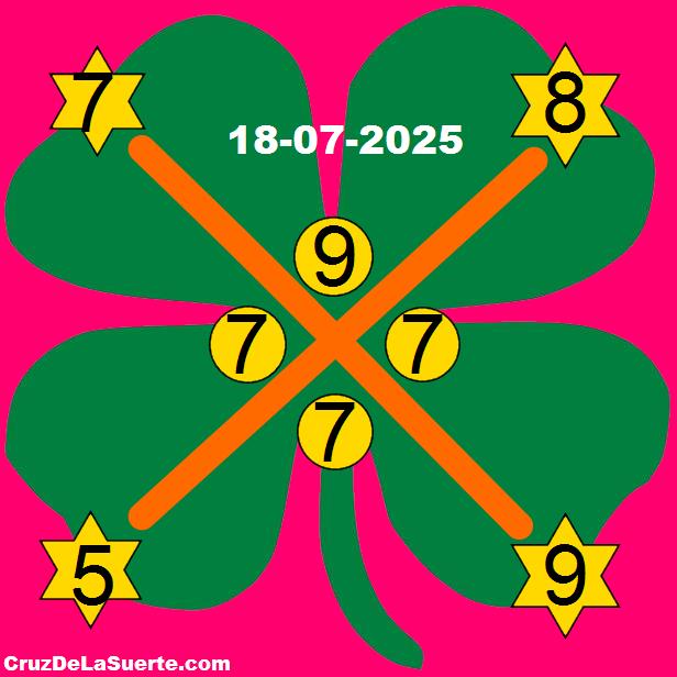 cruz de la suerte hoy 18/7/2025