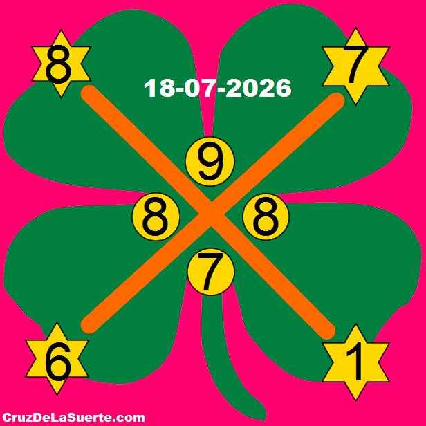 cruz de la suerte hoy 18/7/2026