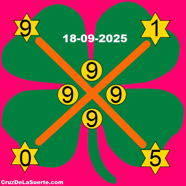 cruz de la suerte hoy 18/9/2025