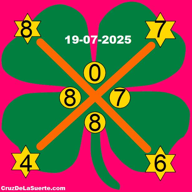 cruz de la suerte hoy 19/7/2025