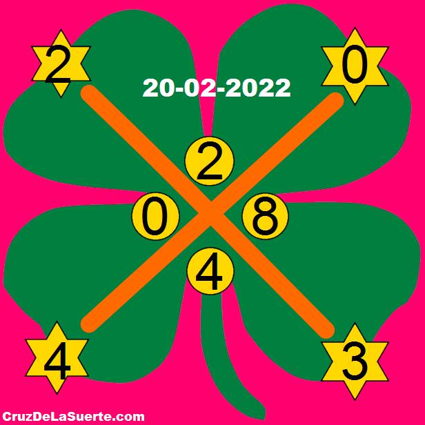 cruz de la suerte hoy 20/2/2022