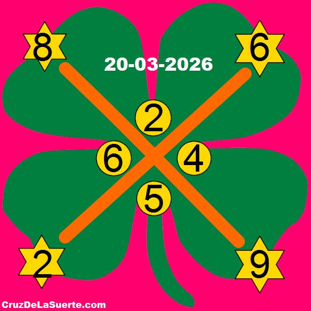 cruz de la suerte hoy 20/3/2026