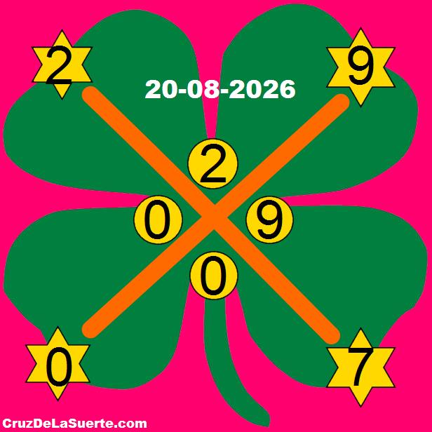 cruz de la suerte hoy 20/8/2026
